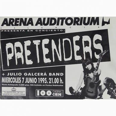 Poster Pretenders 1995