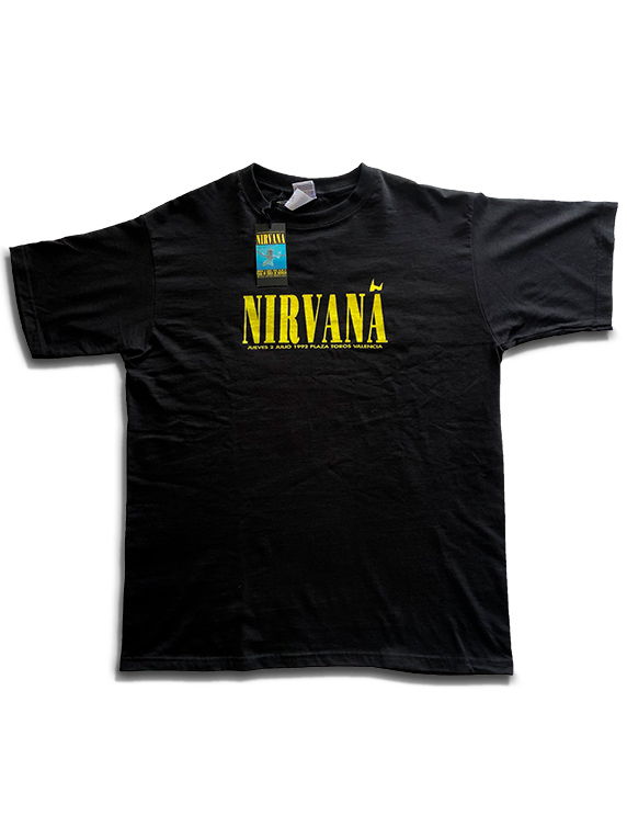 Nirvana del concierto 1992 en Valencia Arena Valencia Store
